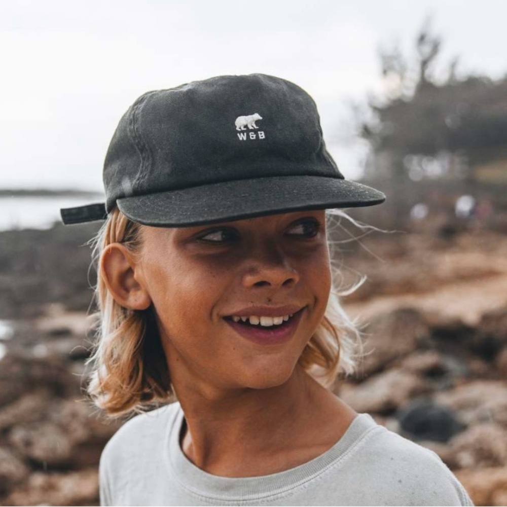 Will & Bear Ranger Black Kids Adjustable Baseball Cap Unisex New With Tags